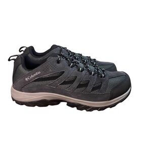 NWT Columbia Crestwood Men's Gray Hiking Gorpcore Trail Shoes Size 10 Wide